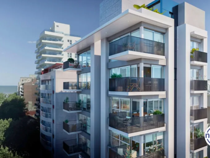 Fachada Edificio Altos de Libertad Venta Semipiso a Estrenar en Mar del Plata Nesca Propiedades