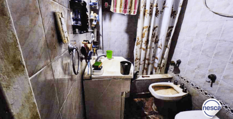 Baño departamento en subasta judicial San Martín 3260 Mar del Plata