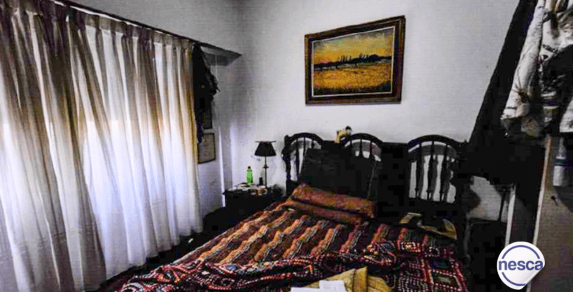 Dormitorio departamento en subasta judicial San Martín 3260 Mar del Plata