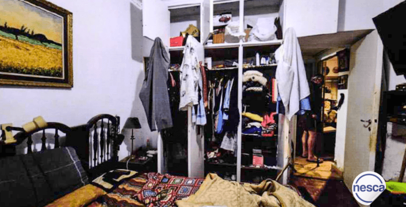 Dormitorio departamento en subasta judicial San Martín 3260 Mar del Plata