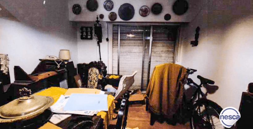 Living con balcón departamento en subasta judicial San Martín 3260 Mar del Plata