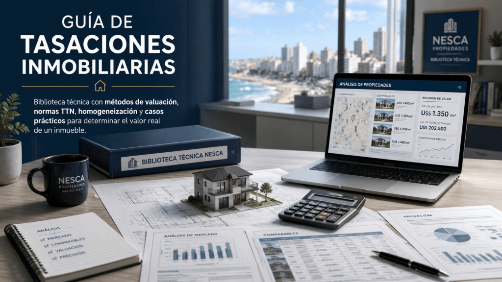 Guía de Tasaciones Inmobiliarias en Mar del Plata - Métodos de valuación, criterios técnicos y valor de mercado